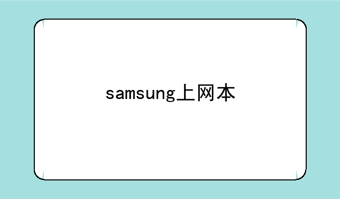 samsung上网本