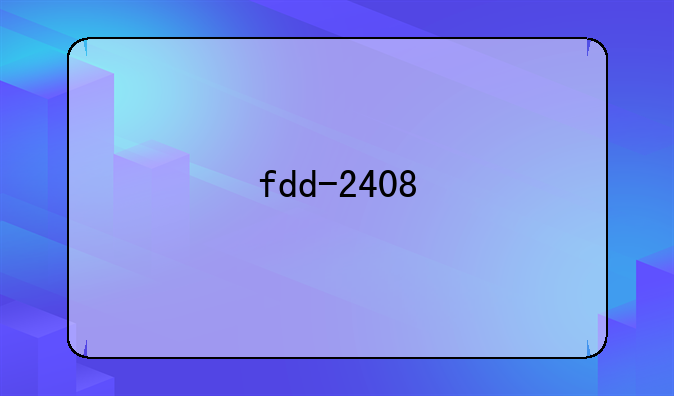 fdd-2408