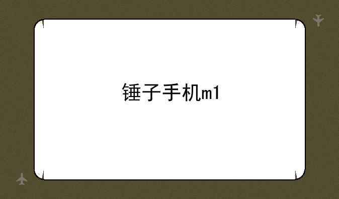 锤子手机m1